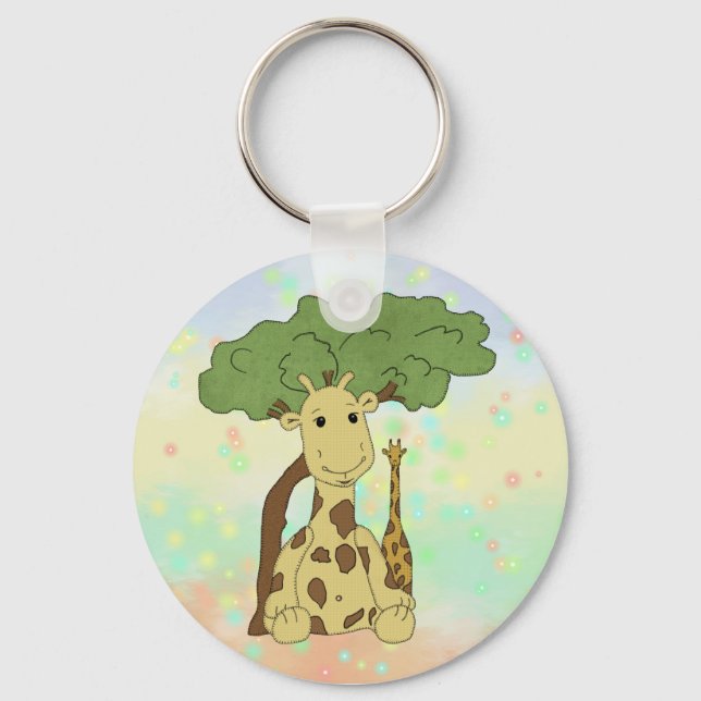 Giraffe Nyckelring (Framsida)