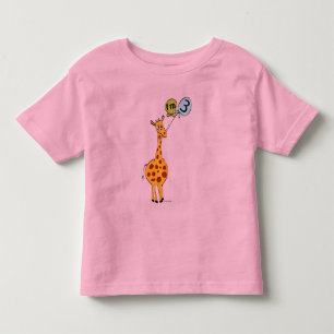 Giraffe och ballonger tröja