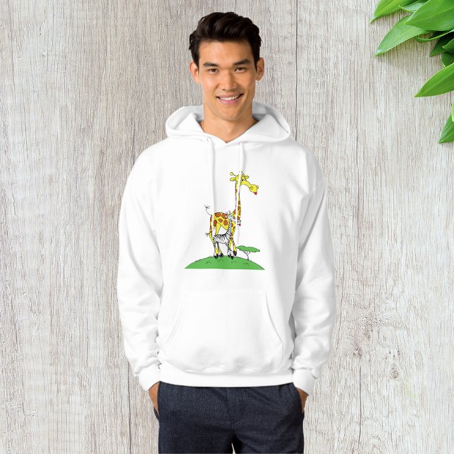 Giraffe och Zebra Manar Hoodie (Skapare uppladdad)