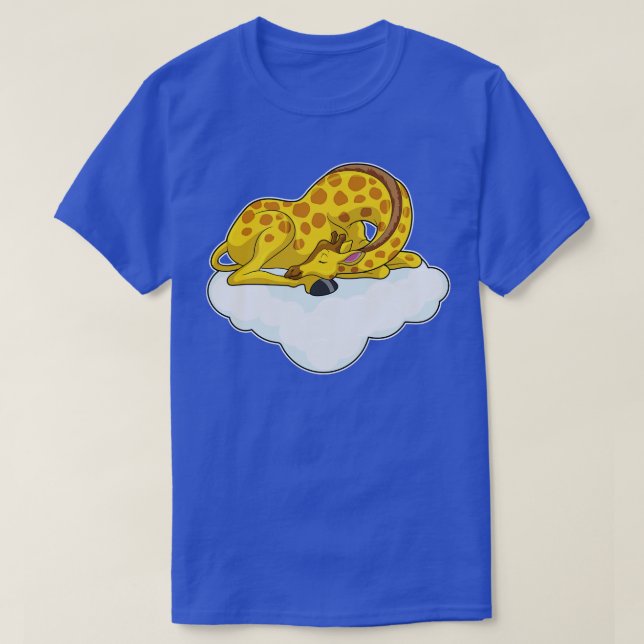 Giraffe on Clouds T Shirt (Design framsida)