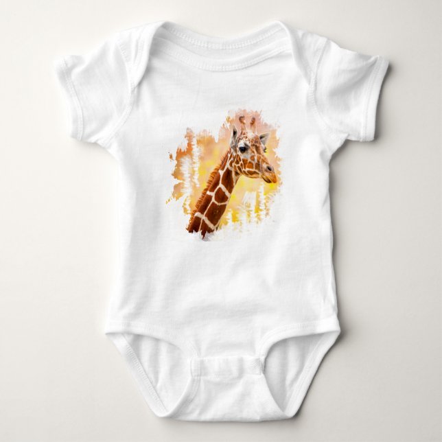 Giraffe Onsie T-shirt (Framsida)