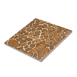 Giraffe Päls mönstrad utskrift Kakelplatta