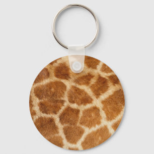 Giraffe Päls Skriv ut Nyckelring