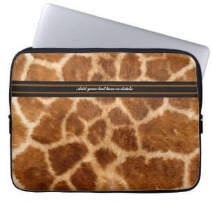 Giraffe Päls Sleeve - Anpassa