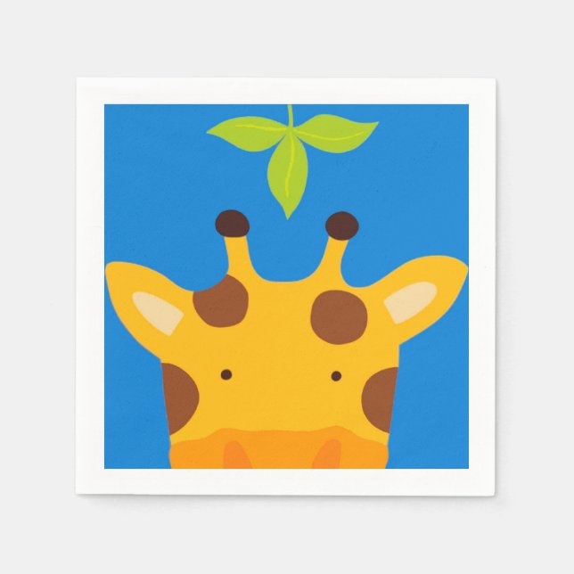 Giraffe Pappersservett (Framsidan)