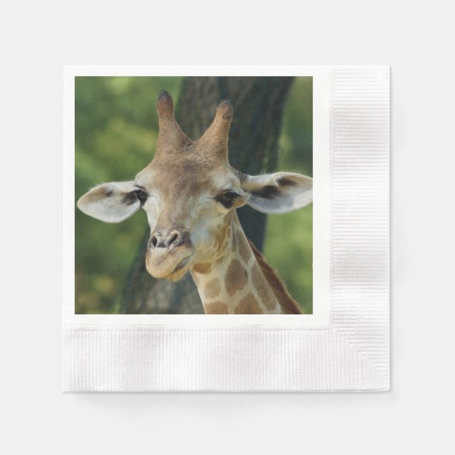 Giraffe Pappersservett (Framsidan)