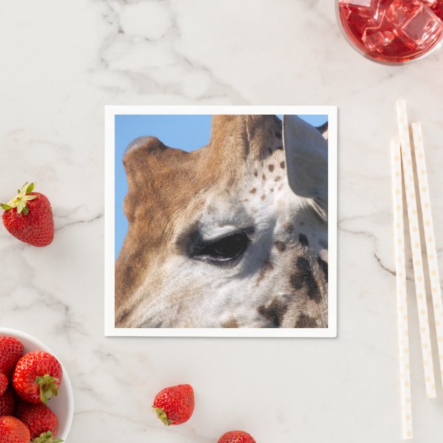 GIRAFFE PAPPERSSERVETT (Insitu)