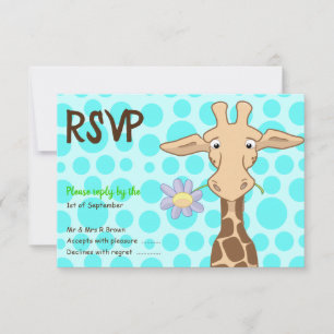 Giraffe Party OSA kort