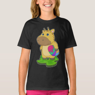 Giraffe Påsk Påskägg T Shirt