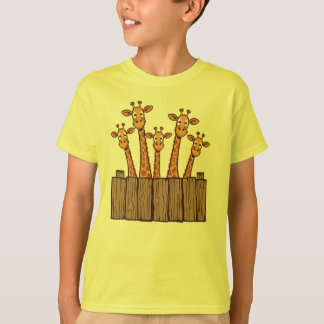 Giraffe Peek Squad – Fence Friends Tee