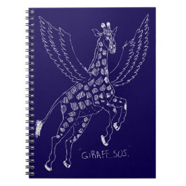Giraffe + pegasus = Giraffsus Anteckningsbok