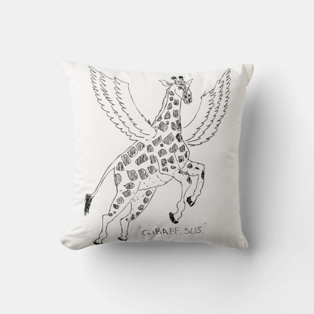 Giraffe + pegasus = Giraffsus Kudde (Framsida)
