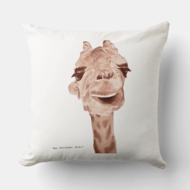 Giraffe Pillow Kudde (Framsida)