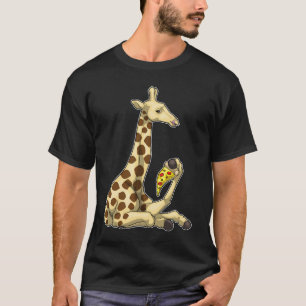 Giraffe Pizza T Shirt