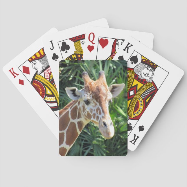 Giraffe - Poker-betalkort Casinokort (Baksidan)