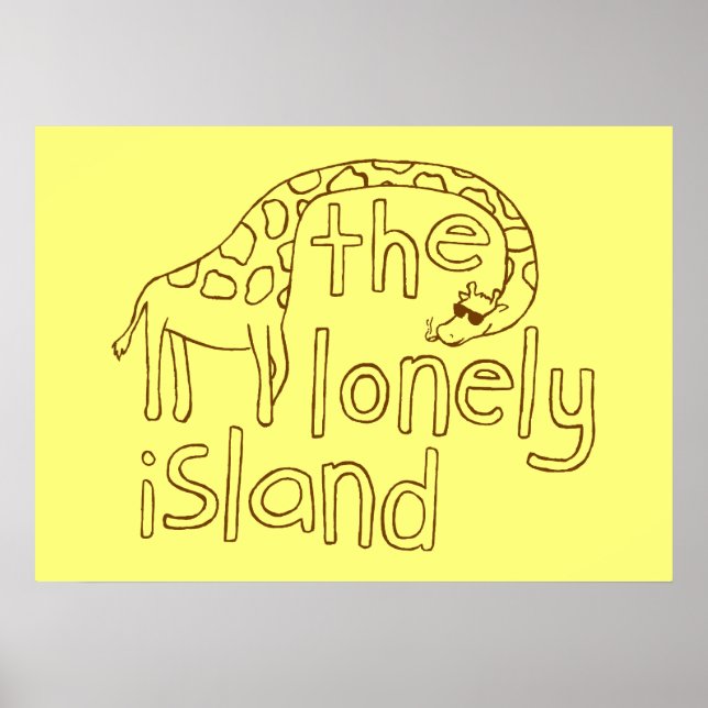 Giraffe Poster (Framsidan)