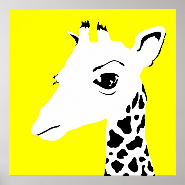 giraffe poster (Framsidan)