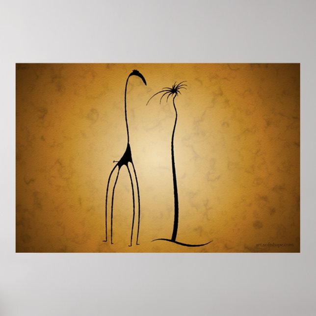 Giraffe Poster (Framsidan)