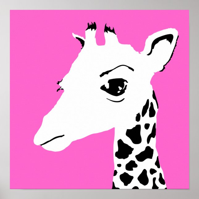 giraffe poster (Framsidan)