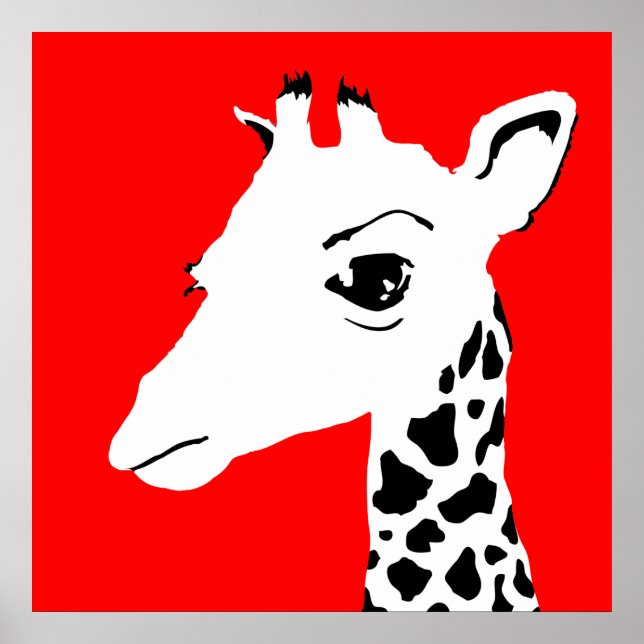 giraffe poster (Framsidan)