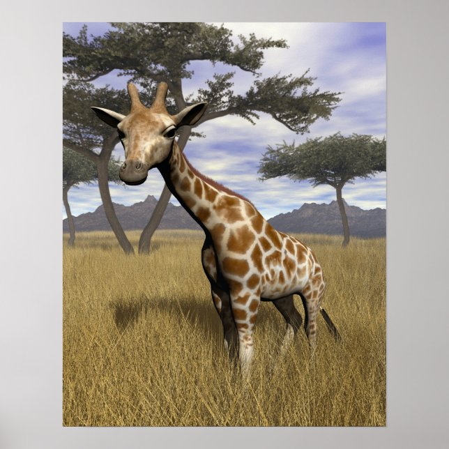 Giraffe Poster (Framsidan)
