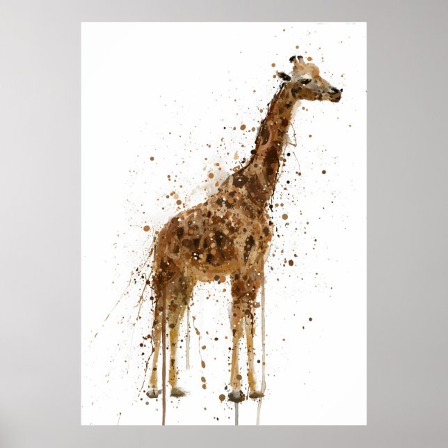 Giraffe Poster (Framsidan)