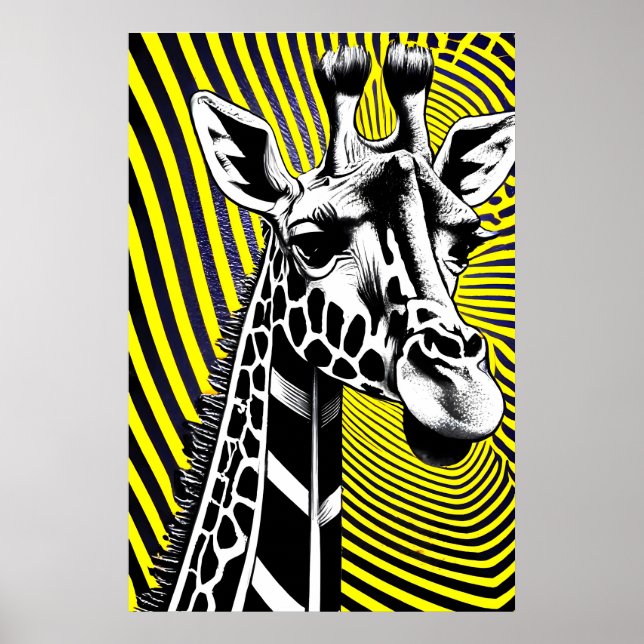 Giraffe Poster (Framsidan)