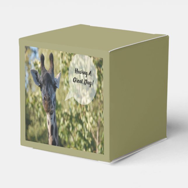 Giraffe Presentaskar (Baksidan Sidan)