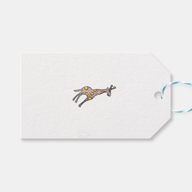 Giraffe Presentetikett (Framsidan (Horisontell))