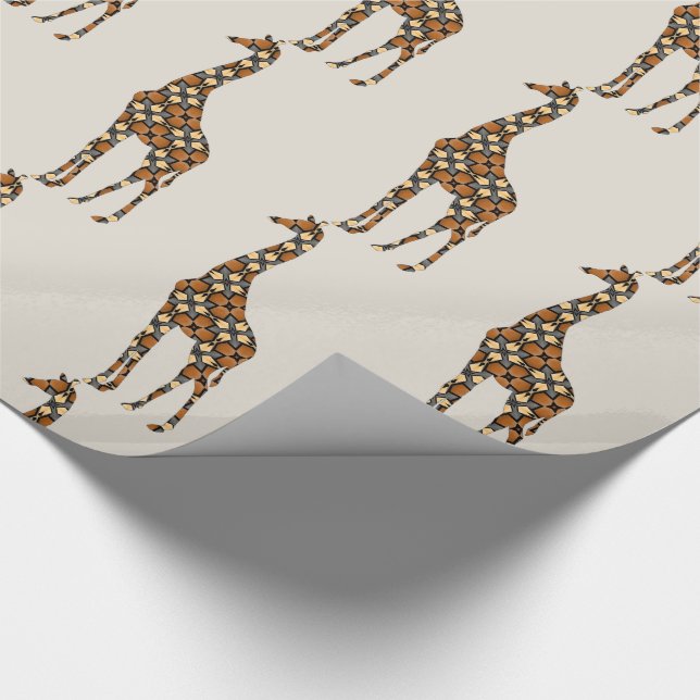 Giraffe Presentpapper (Hörn)