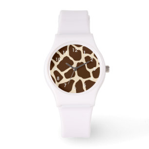 Giraffe Print Armbandsur