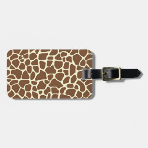 Giraffe print bagagebricka