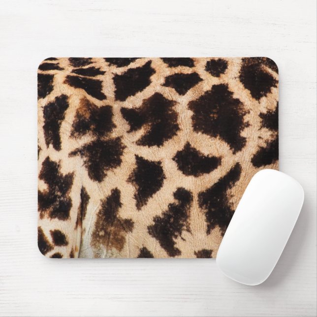 Giraffe Print, Brown Giraffe, Animal Print, Jungle Musmatta (Med mus)