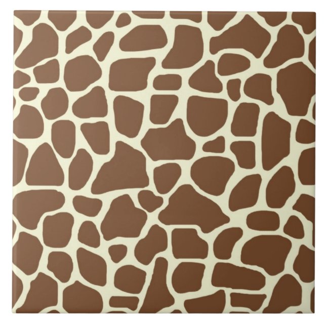 Giraffe print kakelplatta (Framsidan)