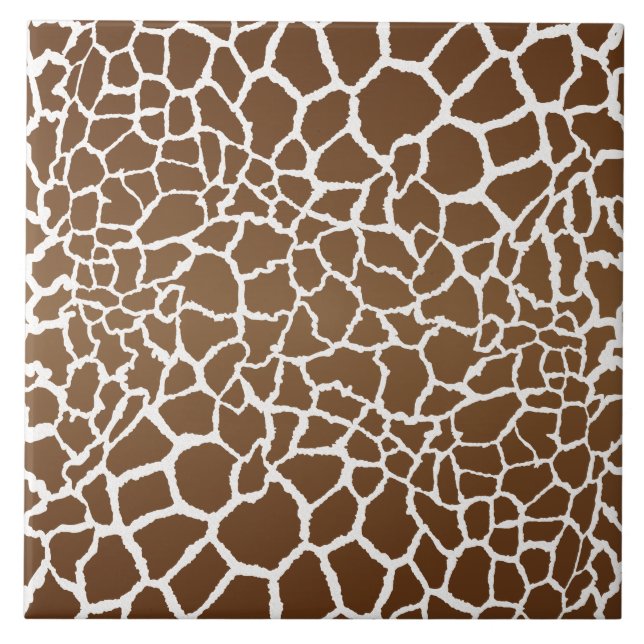 Giraffe print kakelplatta (Framsidan)