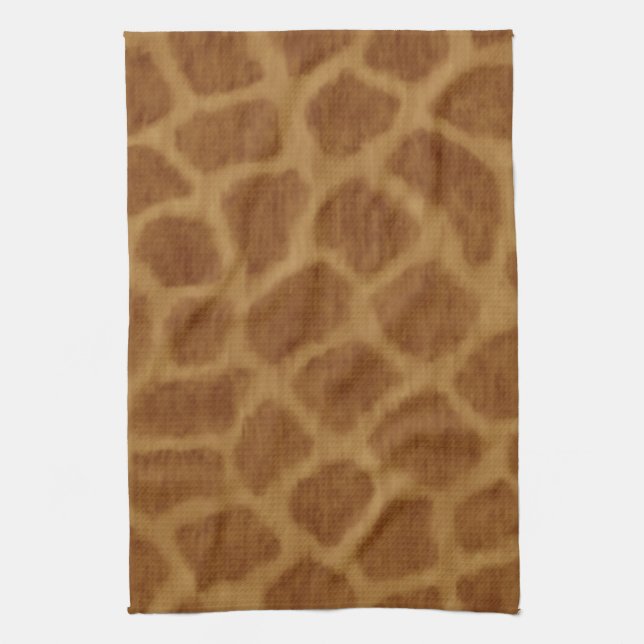 Giraffe Print Kitchen Towel Kökshandduk (Vertikal)