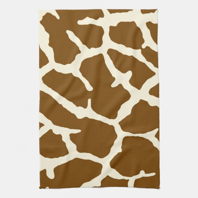 Giraffe Print Kökshandduk (Vertikal)