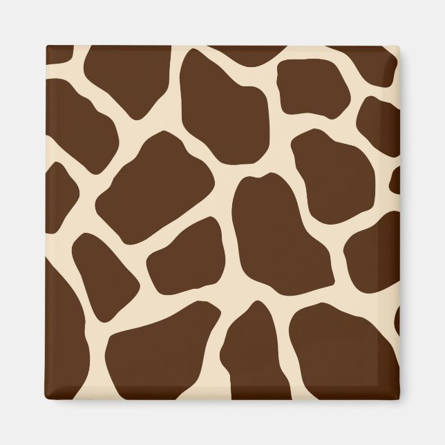 Giraffe Print Magnet (Framsidan)