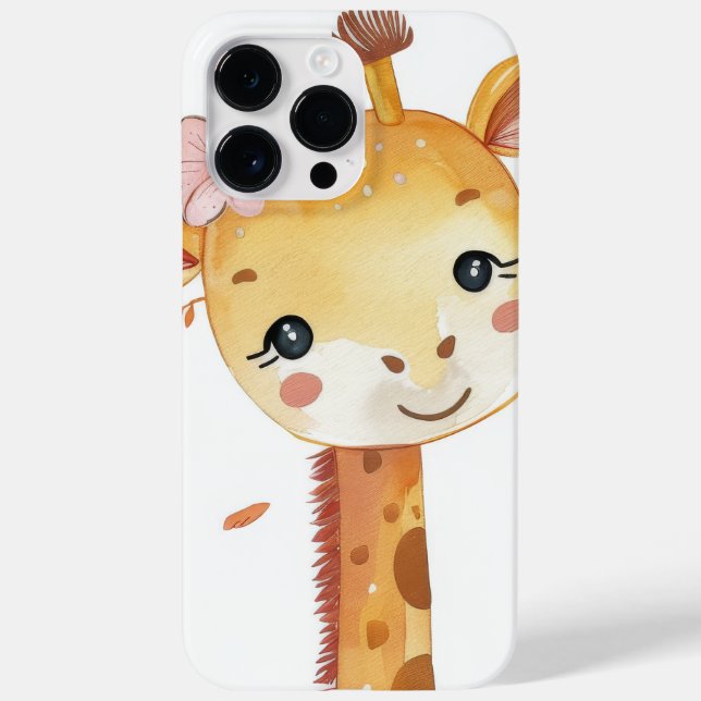 Giraffe Print Phone Case (Baksida)