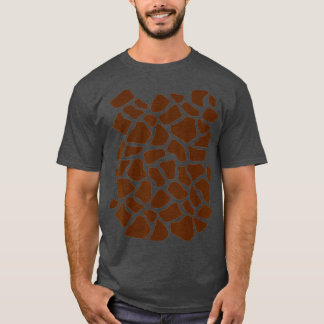 Giraffe Print Simple Halloween Costume Zoo Animal T Shirt