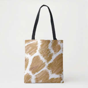 Giraffe print Tote Tygkasse