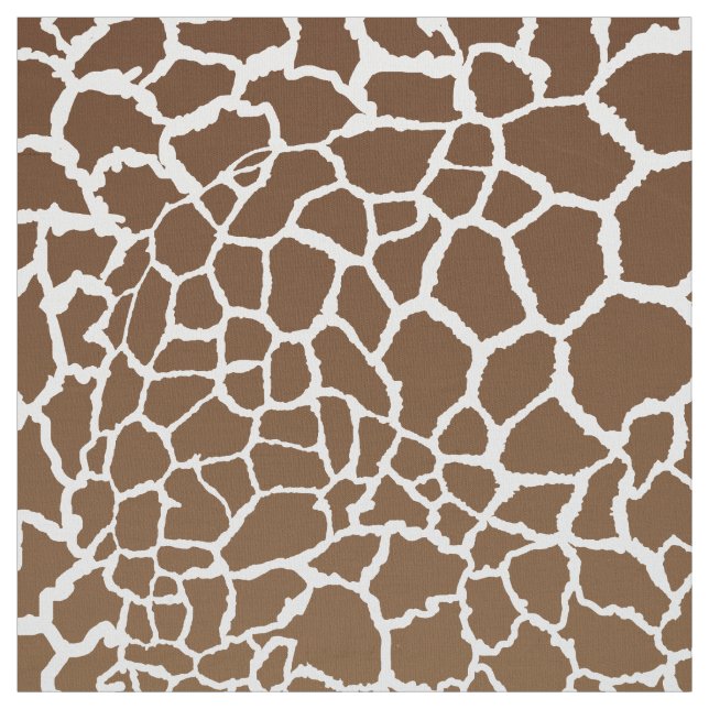 Giraffe print tyg (Provkarta)