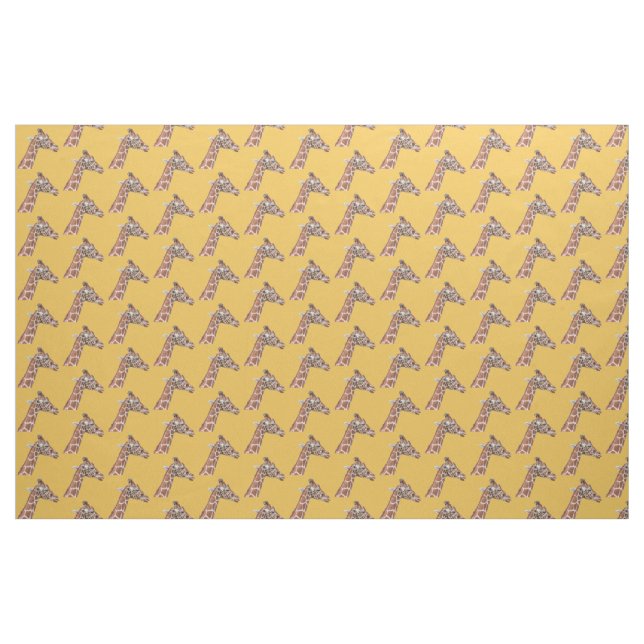 Giraffe-profil Tyg (Yard)