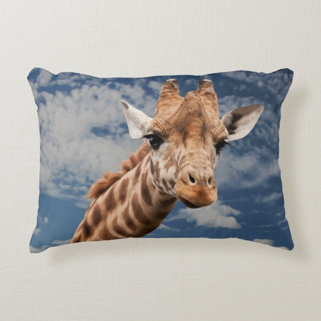 Giraffe Prydnadskudde (Framsidan)