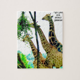 Giraffe puzzle pussel