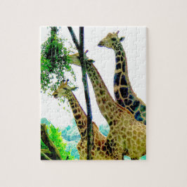 Giraffe puzzle pussel