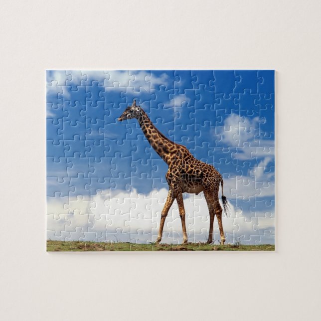 Giraffe Puzzle Pussel (Horisontell)