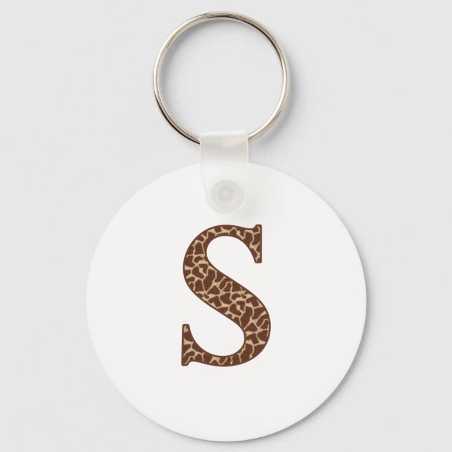 Giraffe S Nyckelring (Framsida)