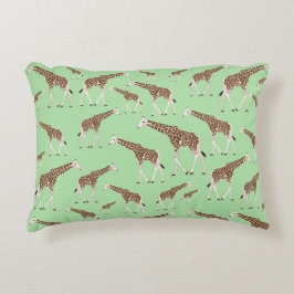 Giraffe Safari Animal Prydnadskudde