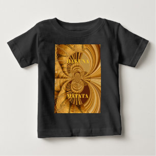 Giraffe Safari Hakuna Matata vävd souvenir art Tee